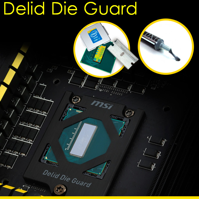 MSI CPU Delid Die Guard