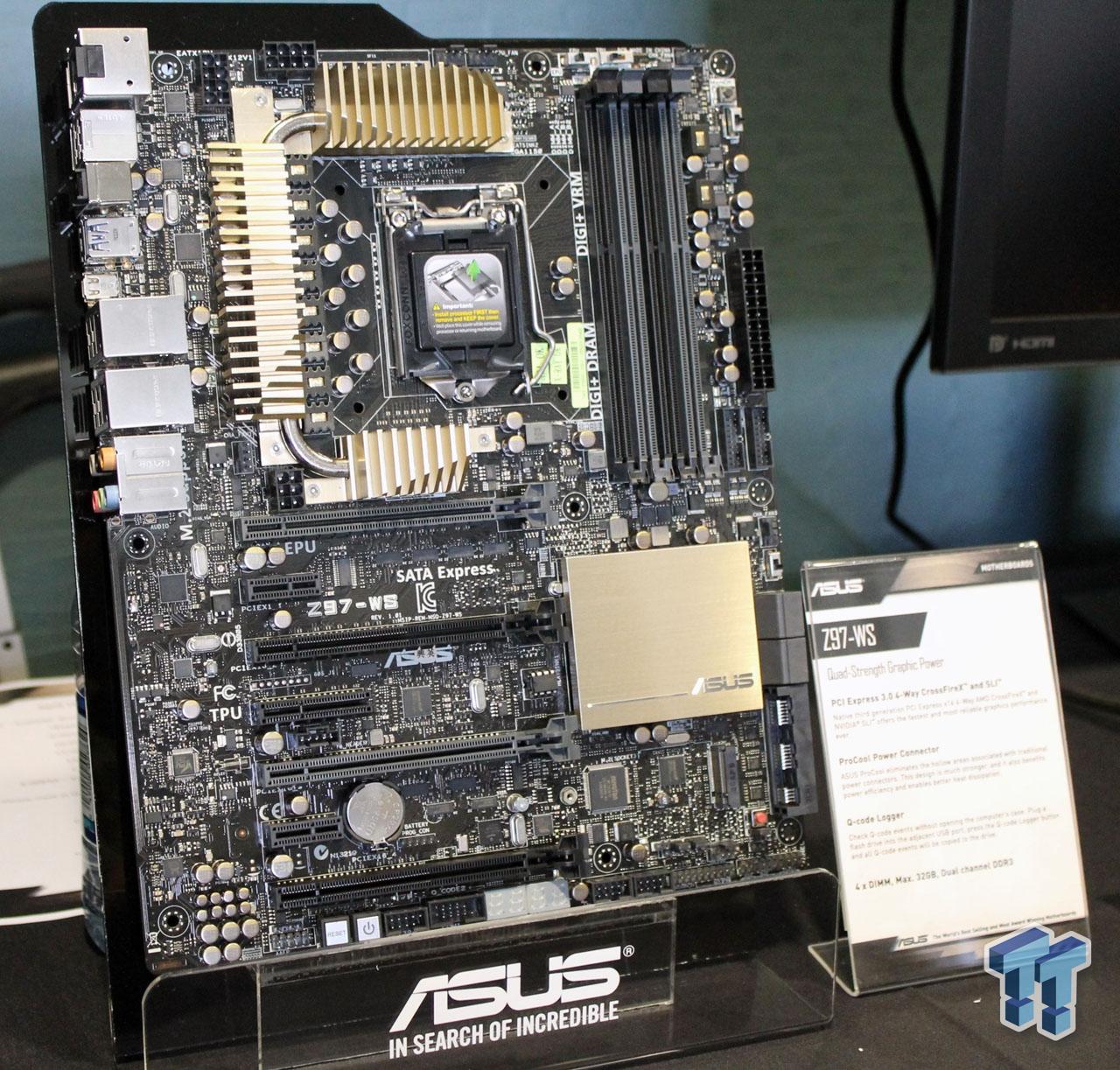 ASUS Z97 Workstation Quick Look