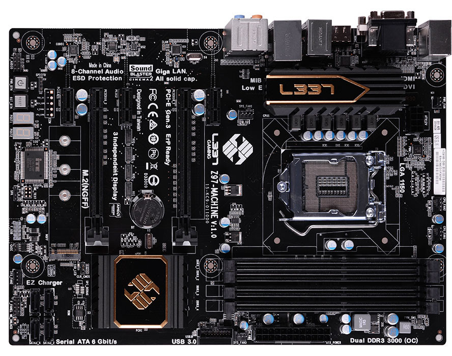 ECS L337 Gaming Z97-MACHINE motherboard