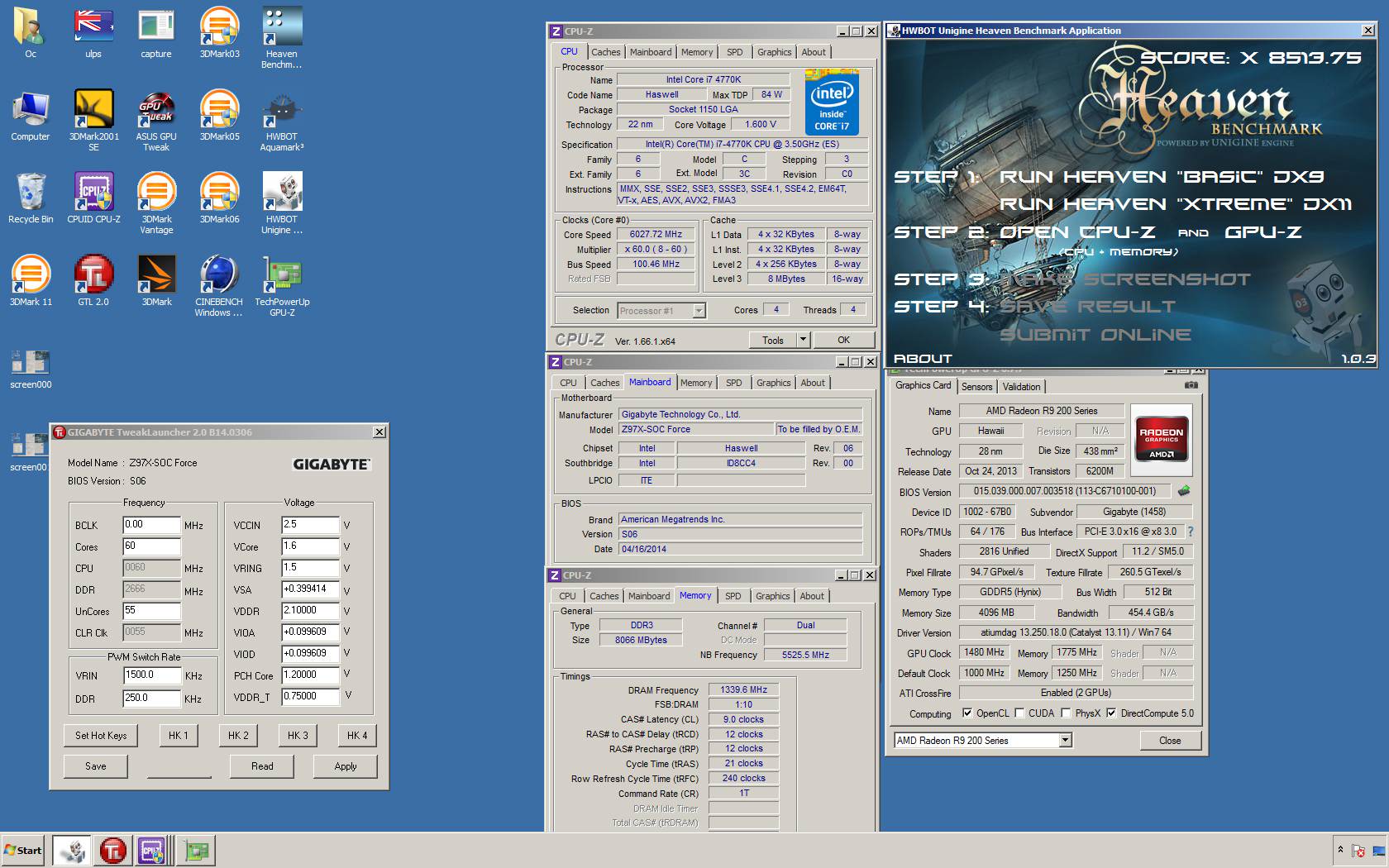 Gigabyte Z97X SOC Force, πολλά WRs με τη νέα μητρική