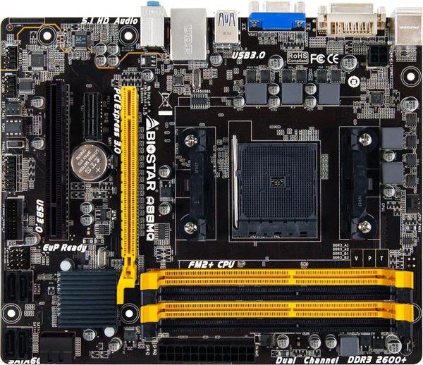 Biostar A88MQ Micro-ATX motherboard