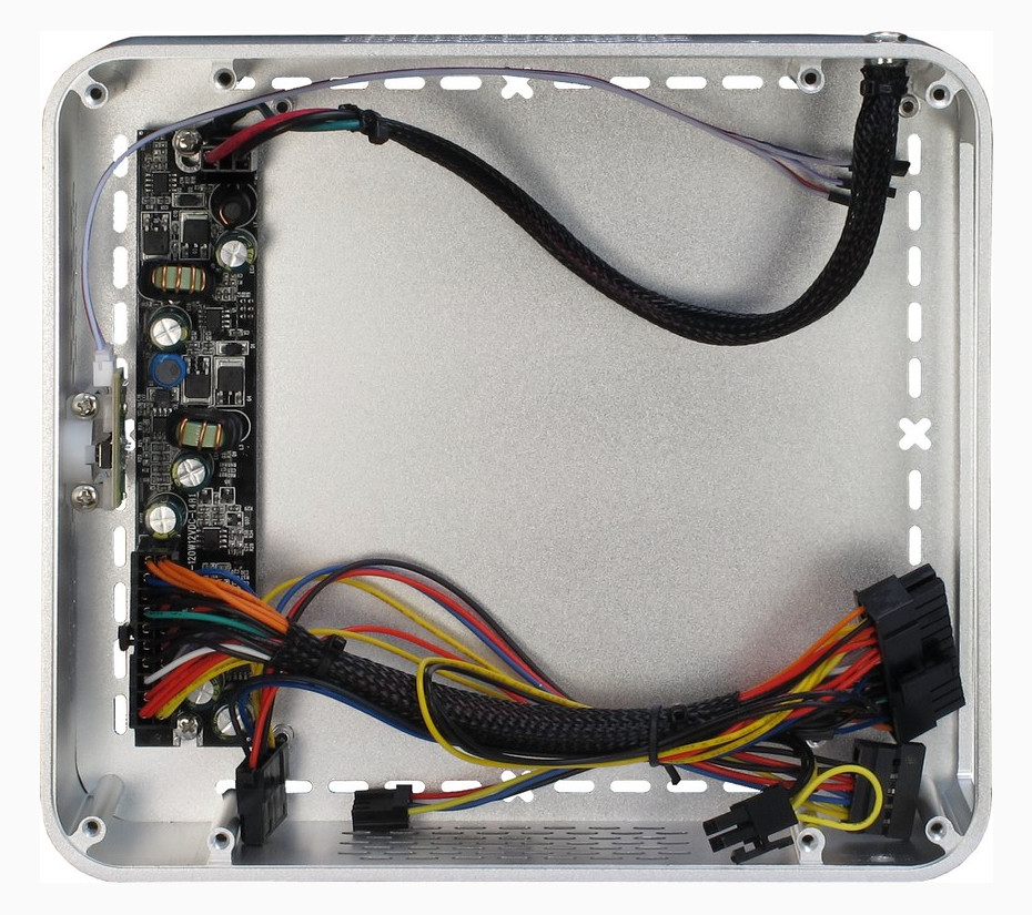 Inter-Tech Q-6 Silver Mini-ITX Chassis