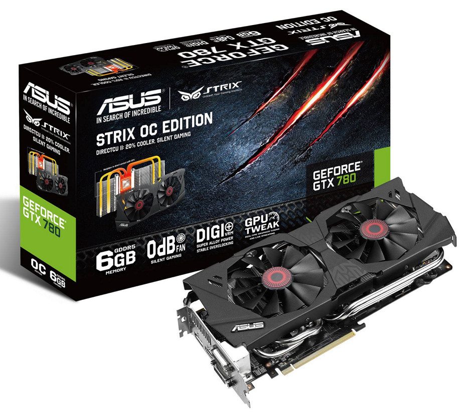 ASUS GTX 780 STRIX 6GB GPU