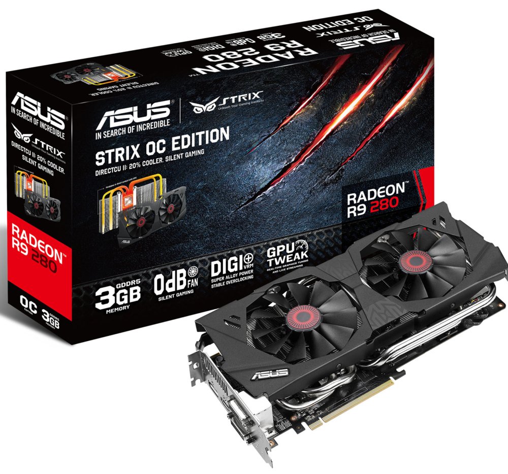 ASUS R9 280 Strix OC Edition