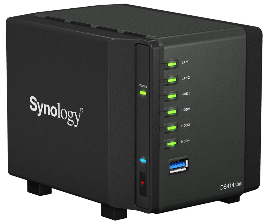 Synology DS414slim NAS για όλες τις χρήσεις