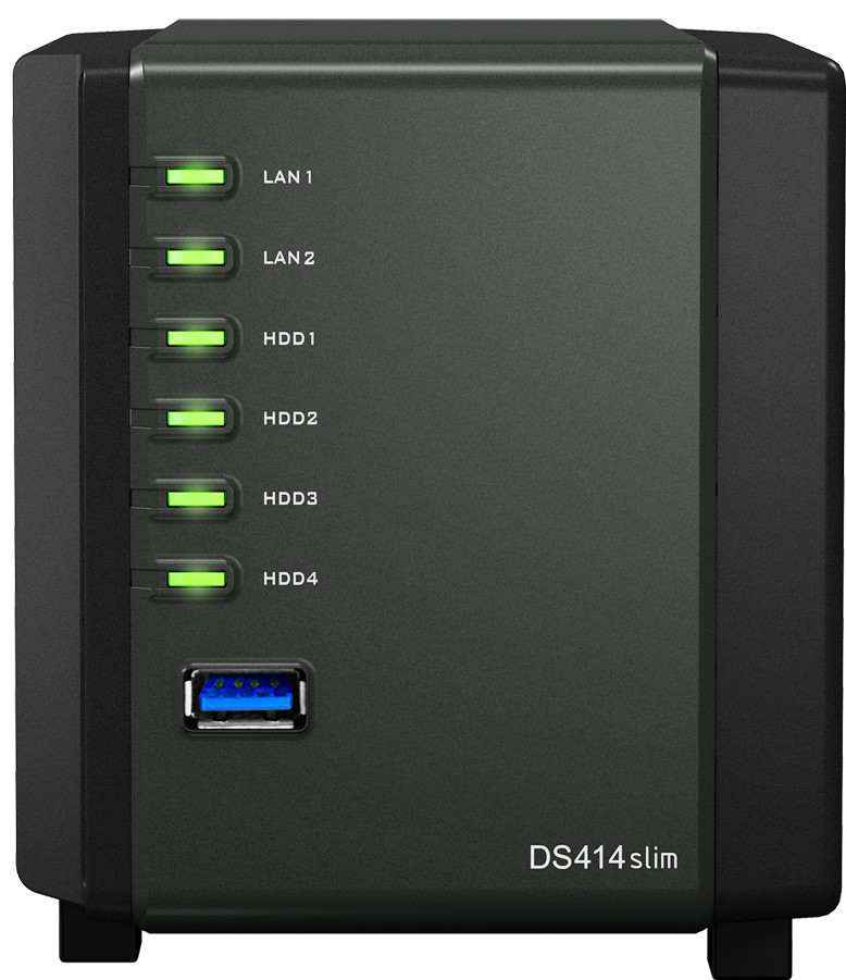 Synology DS414slim NAS για όλες τις χρήσεις