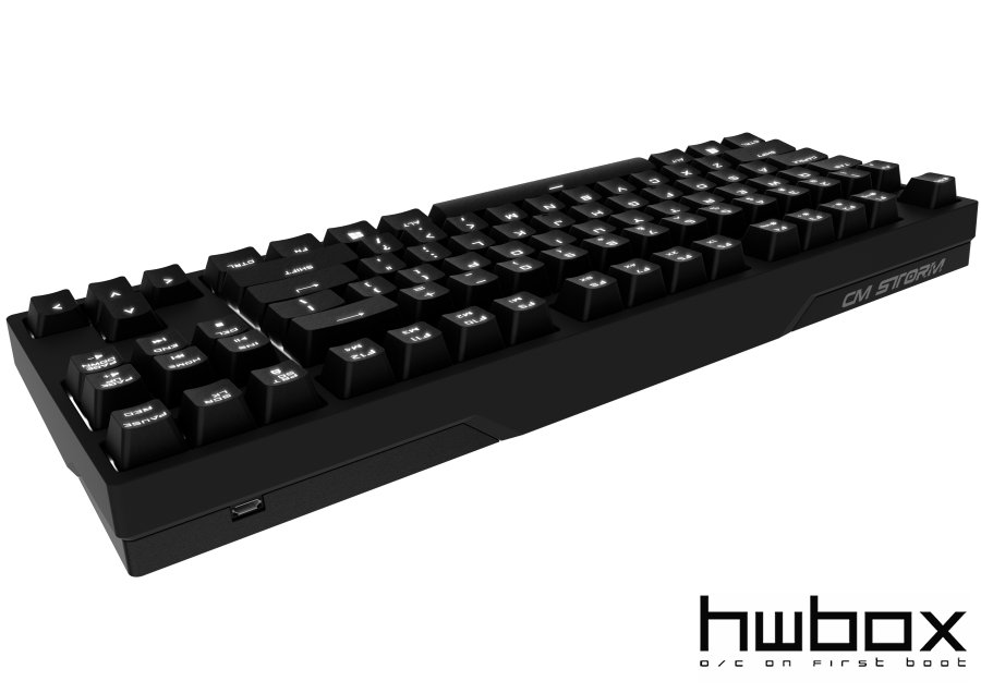 Το CoolerMaster Quick Fire Rapid-I keyboard διαθέσιμο