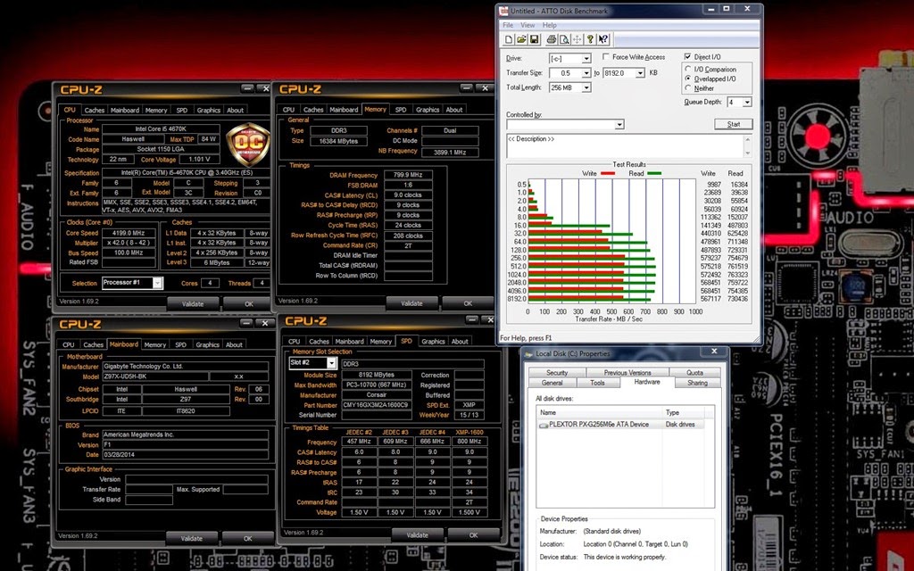 Gigabyte, testing σε M.2 SSD