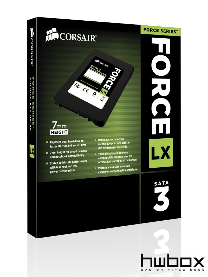 Corsair Force Series LX SSDs