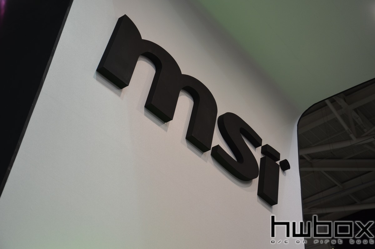 HWBOX @ Computex 2014: MSI Booth, X99 και πολλά ακόμα