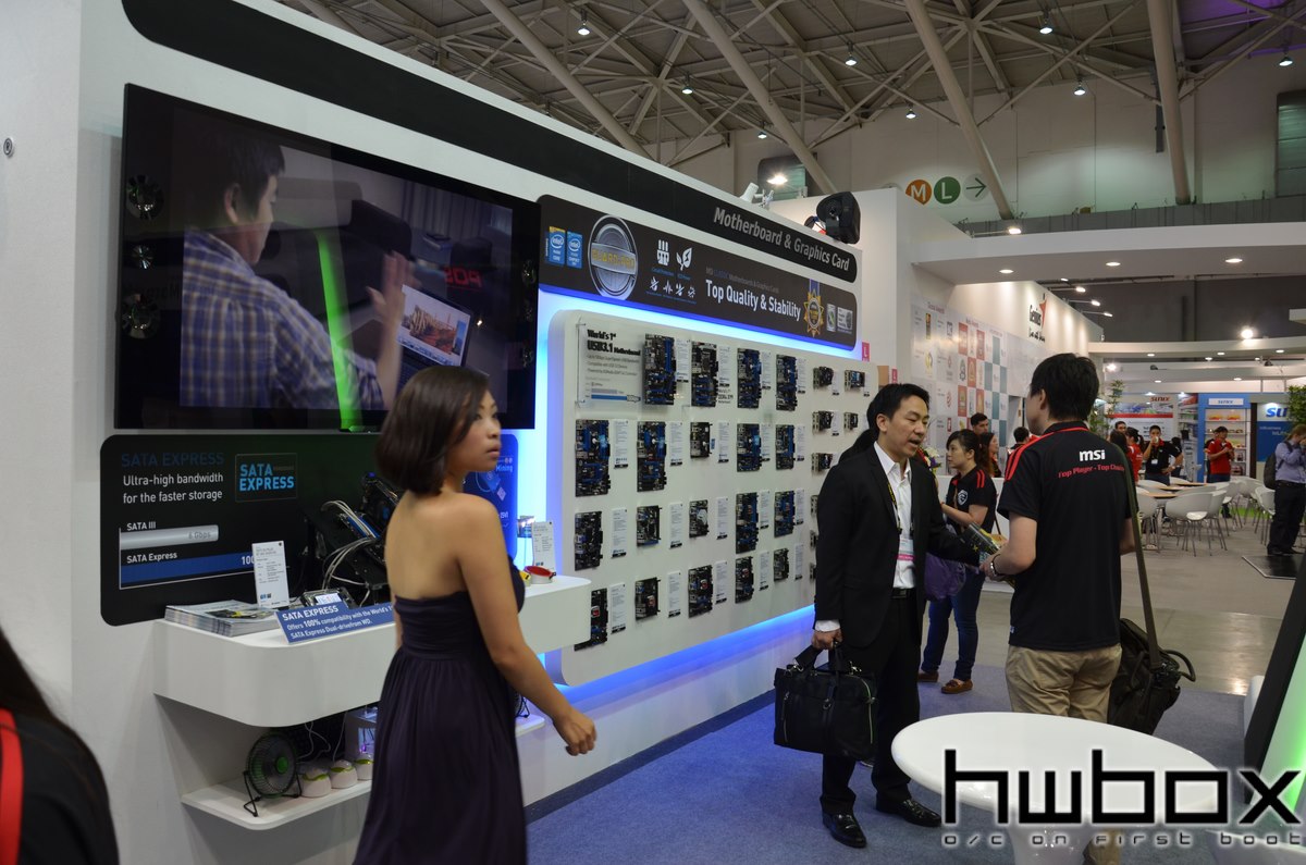 Gigabyte Booth @ Computex 2014 by HwBox