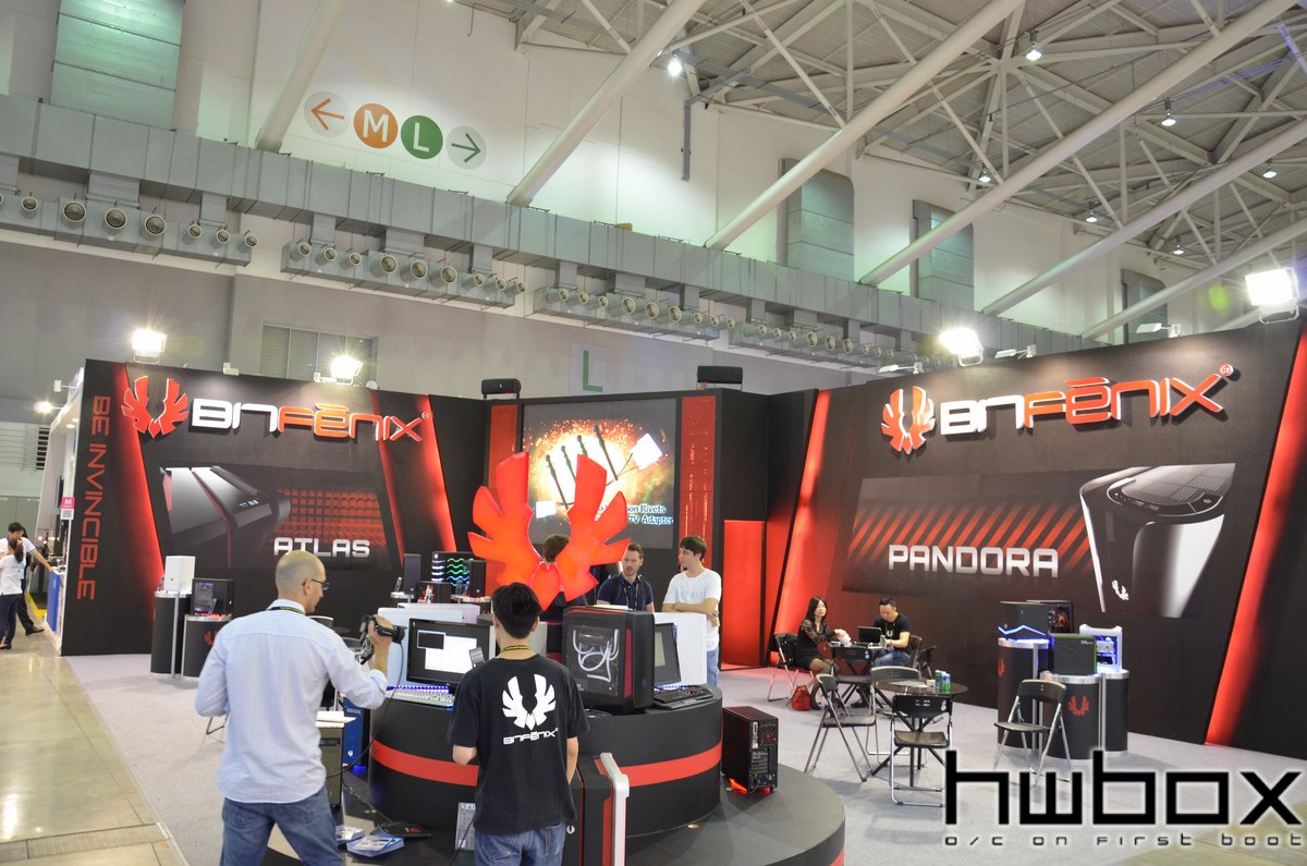 HWBOX @ Computex 2014: Bitfenix Booth