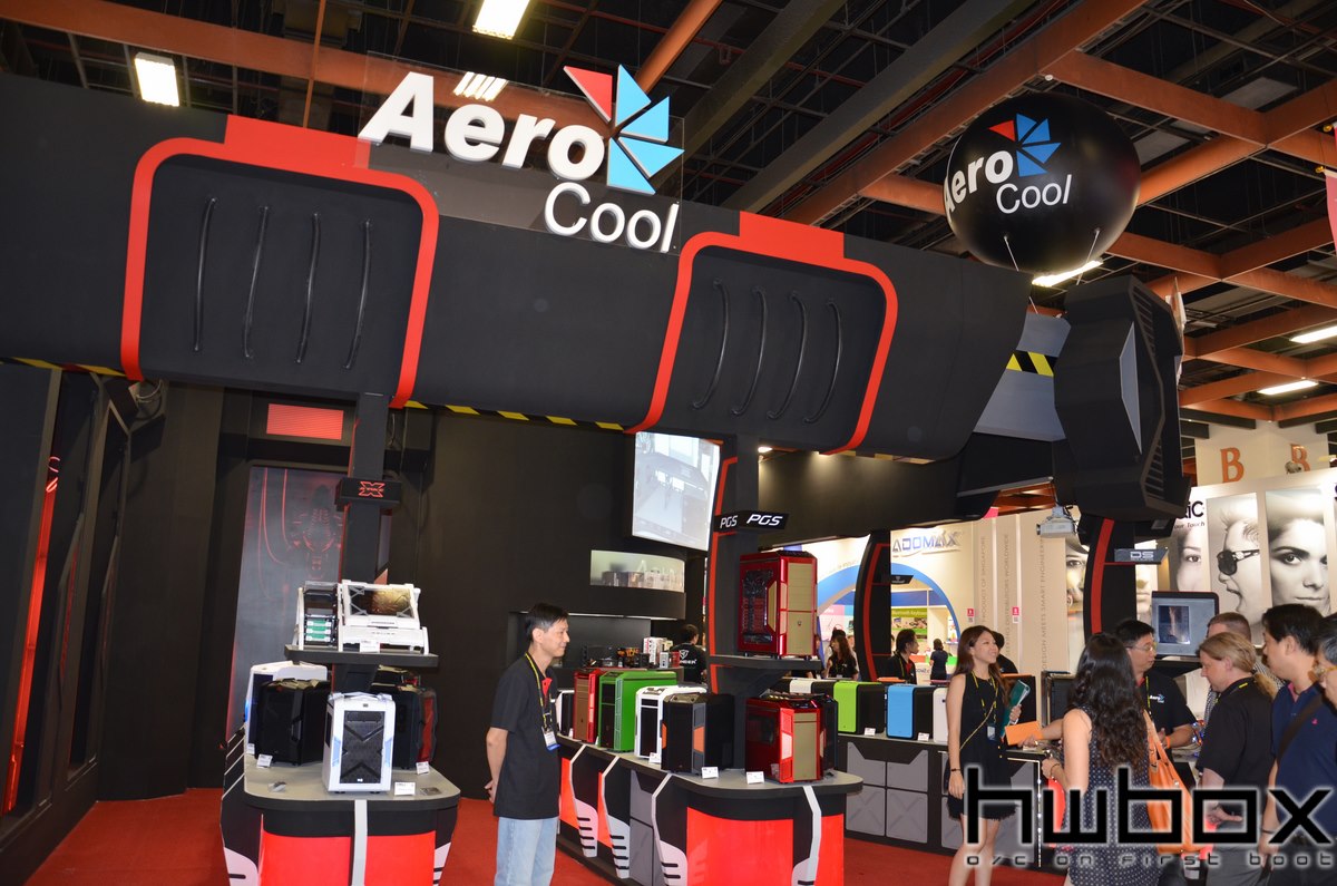 HWBOX @ Computex 2014: Aerocool Booth