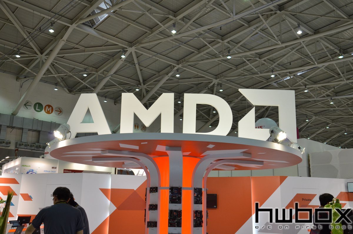 HWBOX @ Computex 2014: AMD Booth