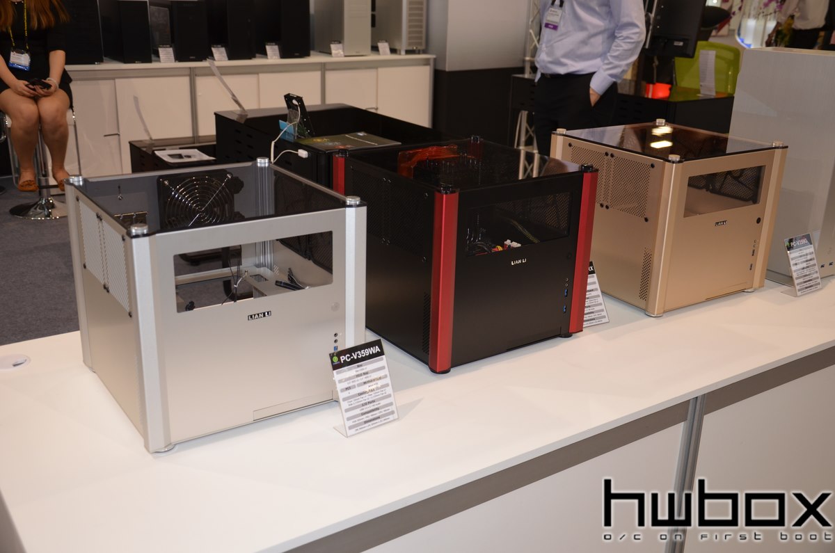 HWBOX @ Computex 2014: Lian Li Booth