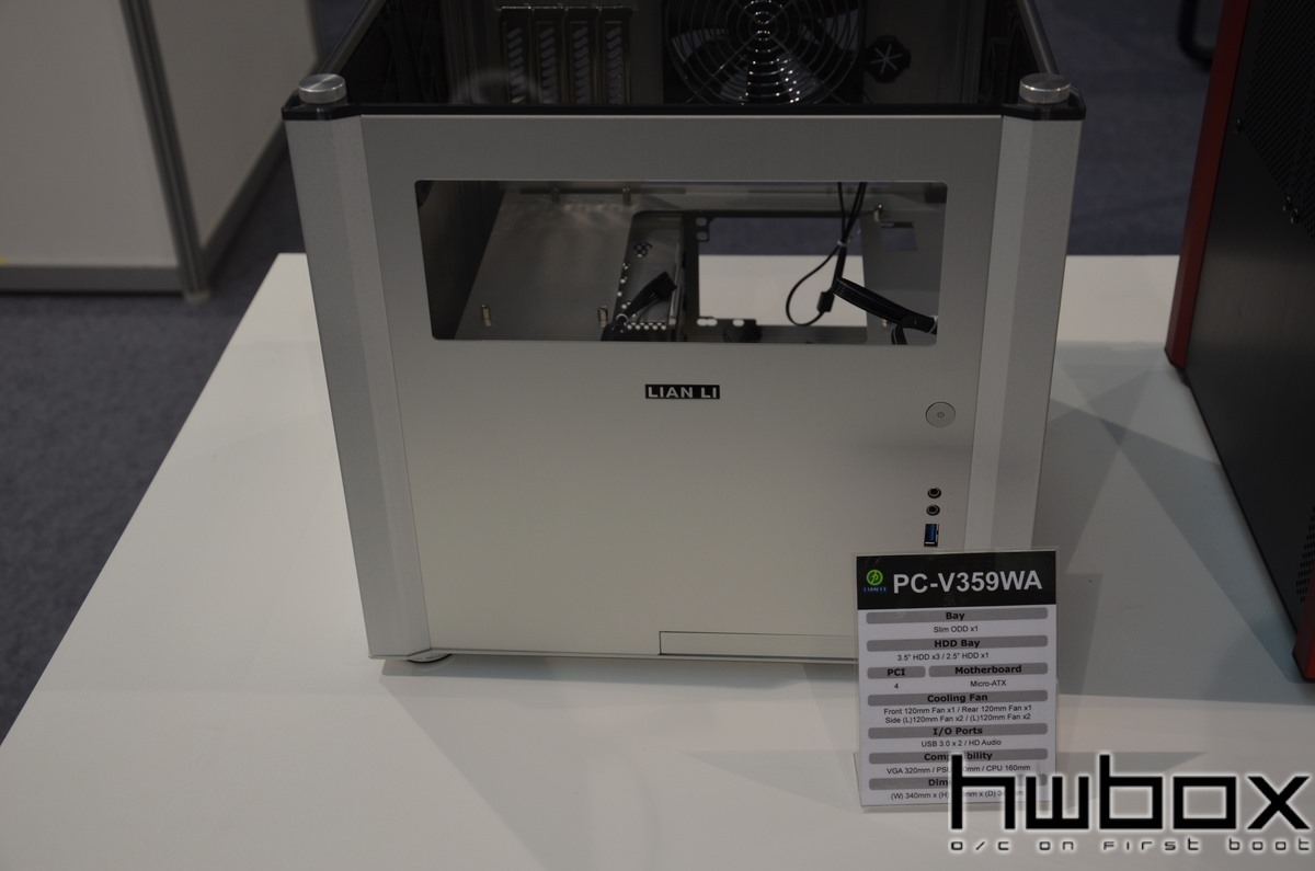 HWBOX @ Computex 2014: Lian Li Booth