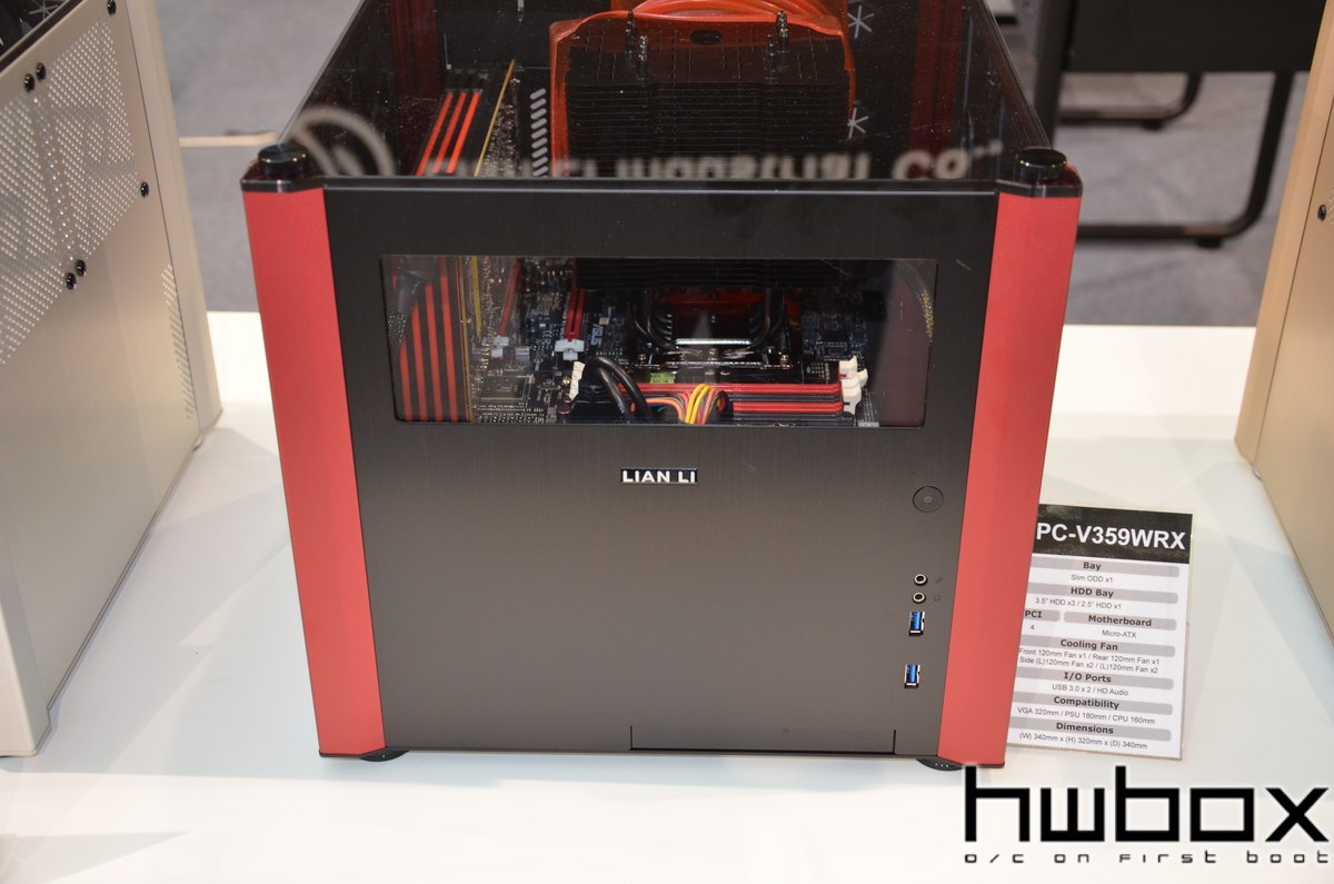 HWBOX @ Computex 2014: Lian Li Booth