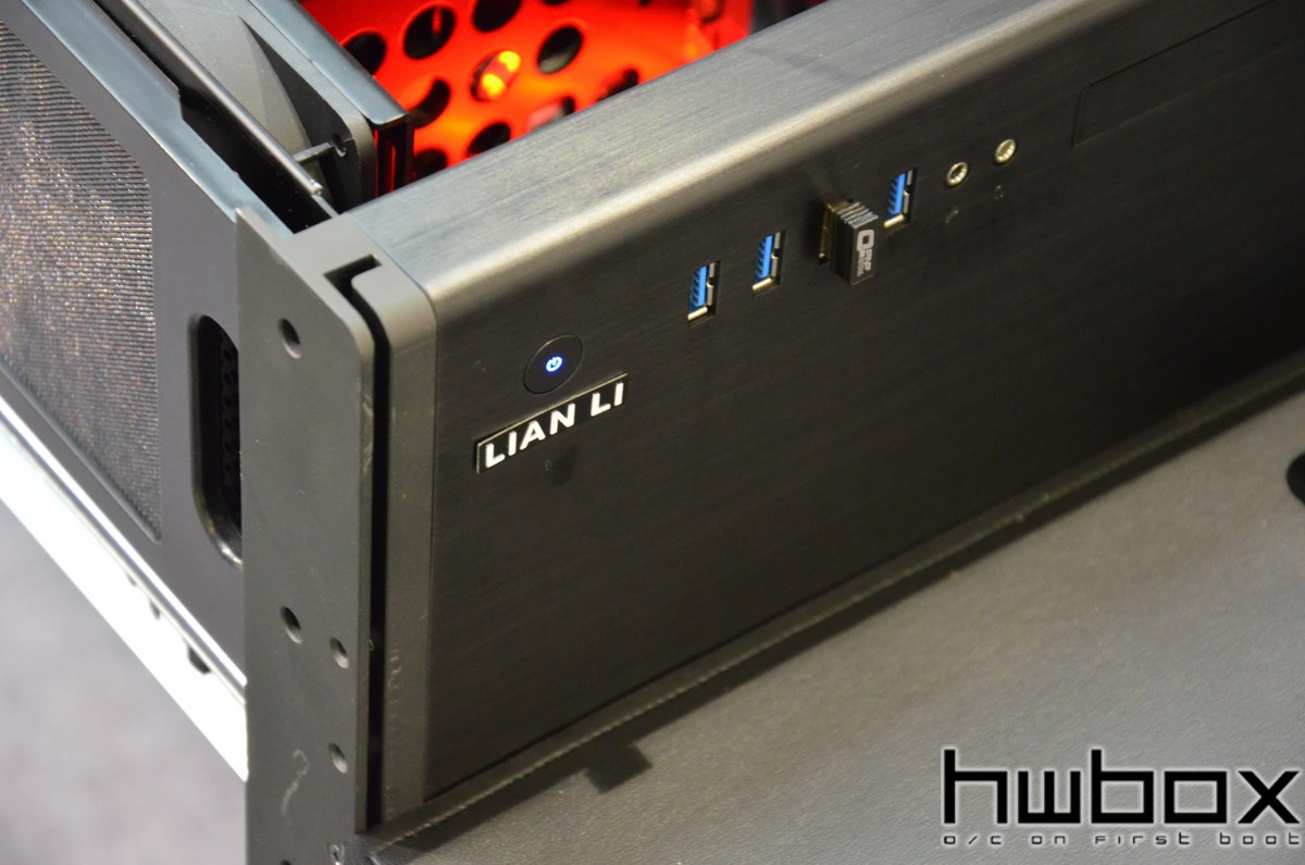 HWBOX @ Computex 2014: Lian Li Booth