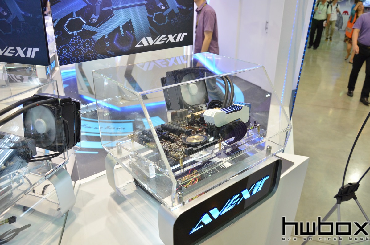 HWBOX @ Computex 2014: Avexir booth