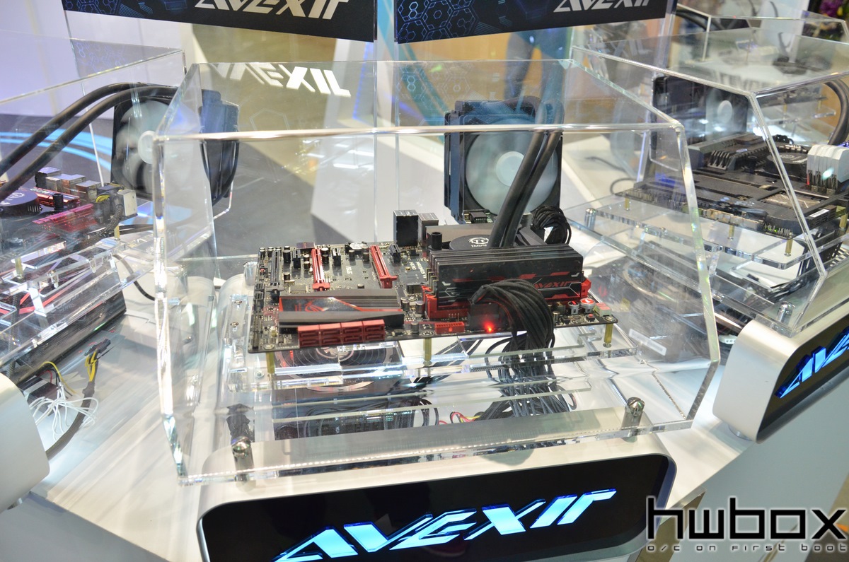 HWBOX @ Computex 2014: Avexir booth