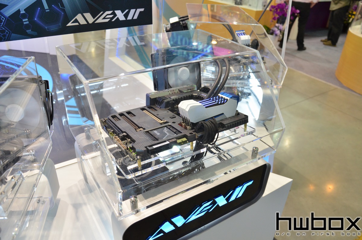 HWBOX @ Computex 2014: Avexir booth