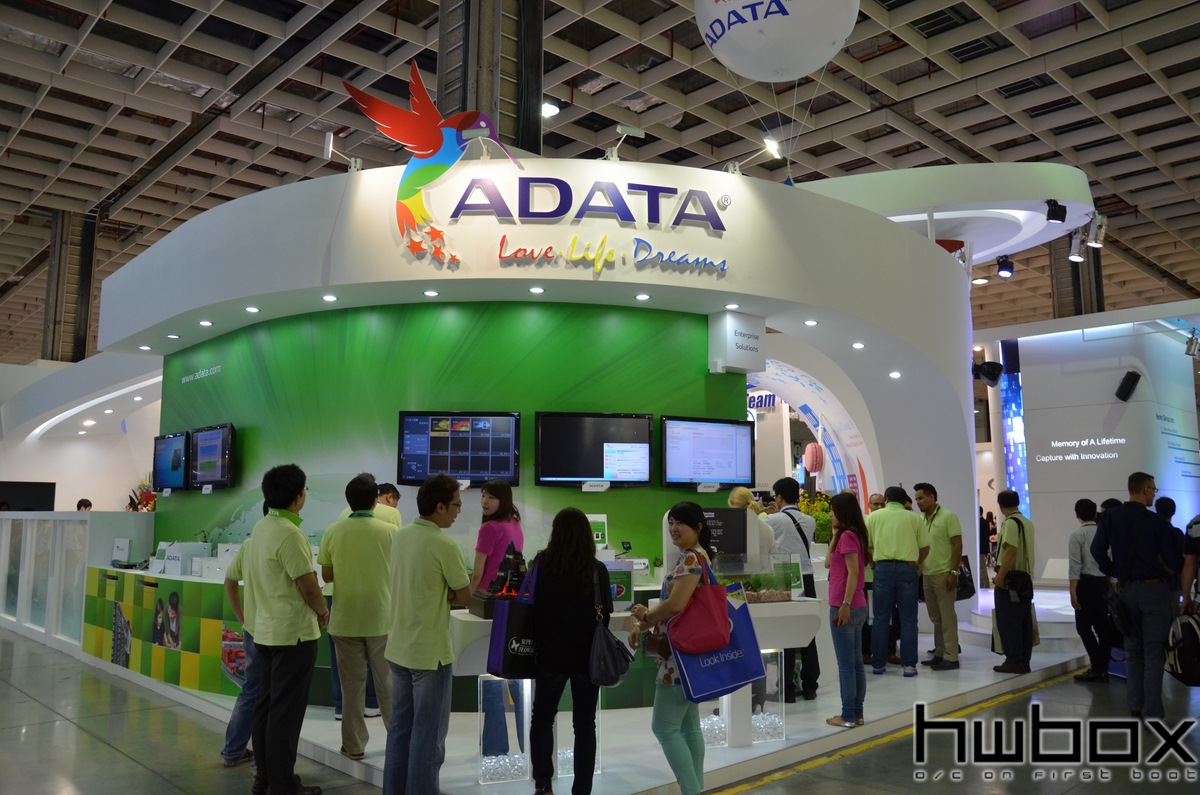 HWBOX @ Computex 2014: Adata Booth