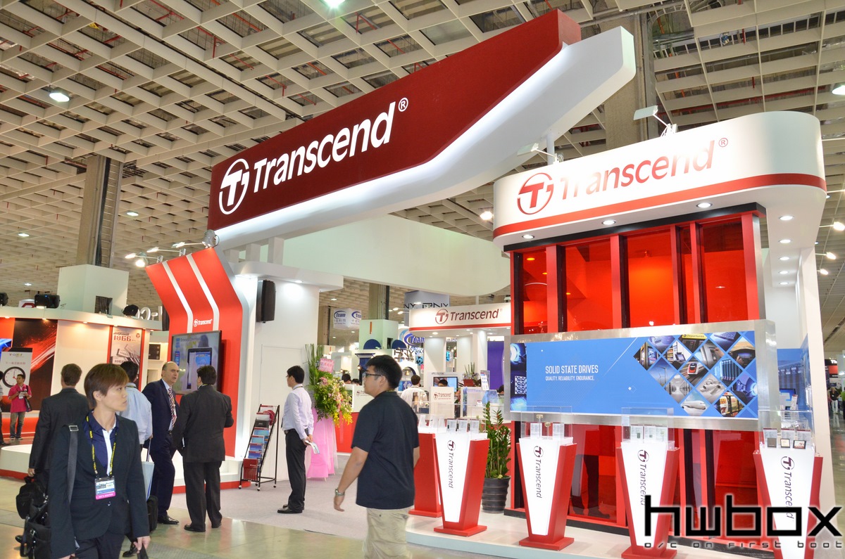 HWBOX @ Computex 2014: Transcend Booth