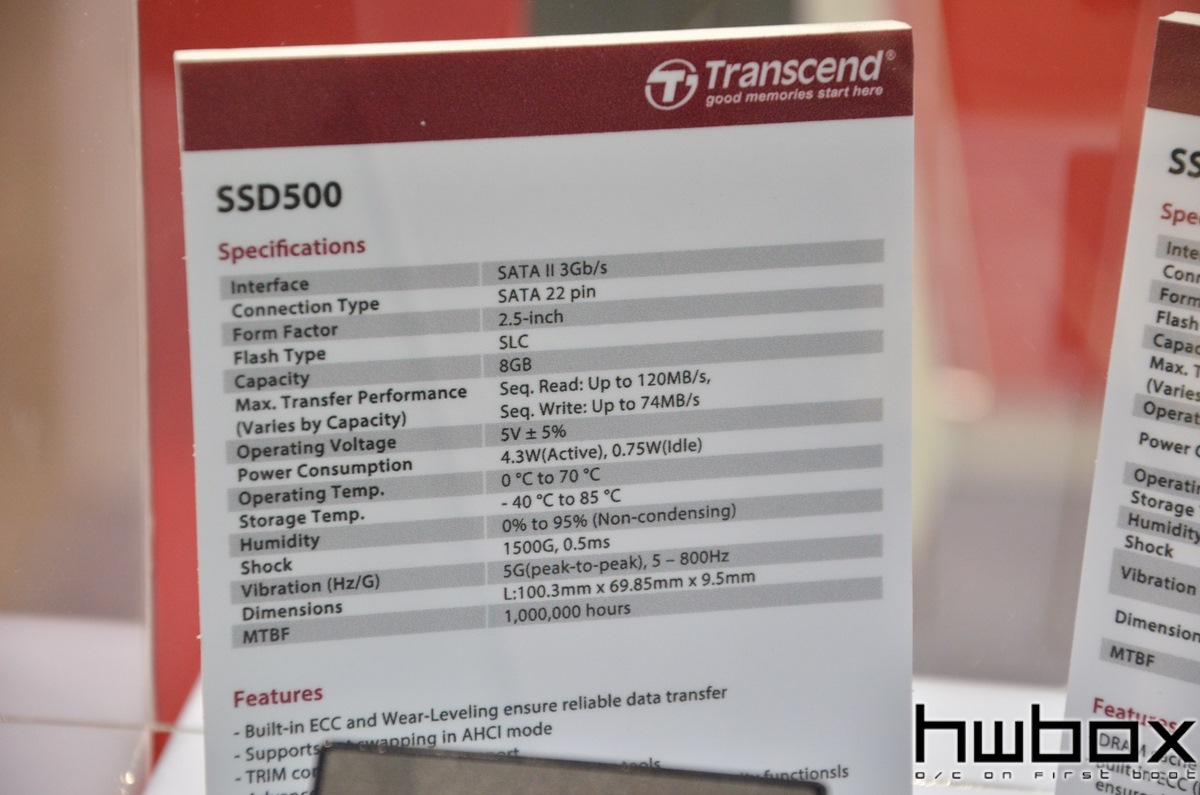 HWBOX @ Computex 2014: Transcend Booth