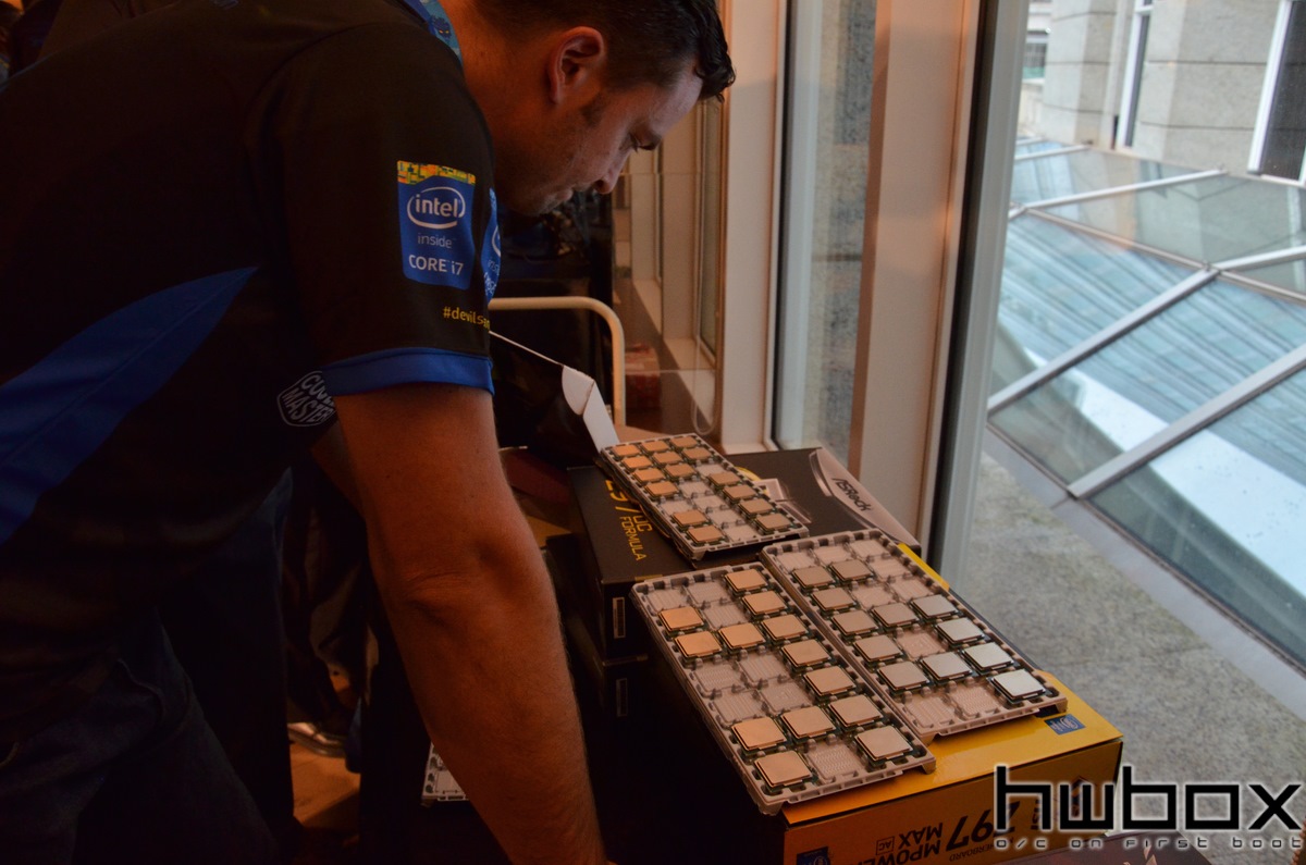 HWBOX @ Computex 2014: Intel Overclocking Event