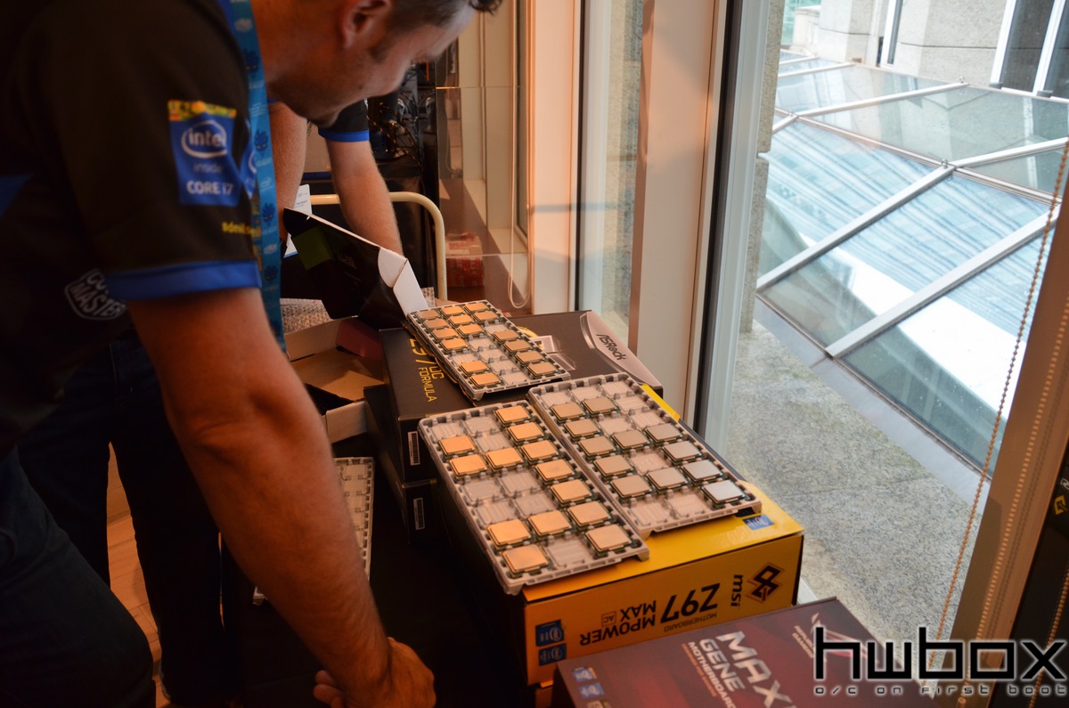 HWBOX @ Computex 2014: Intel Overclocking Event