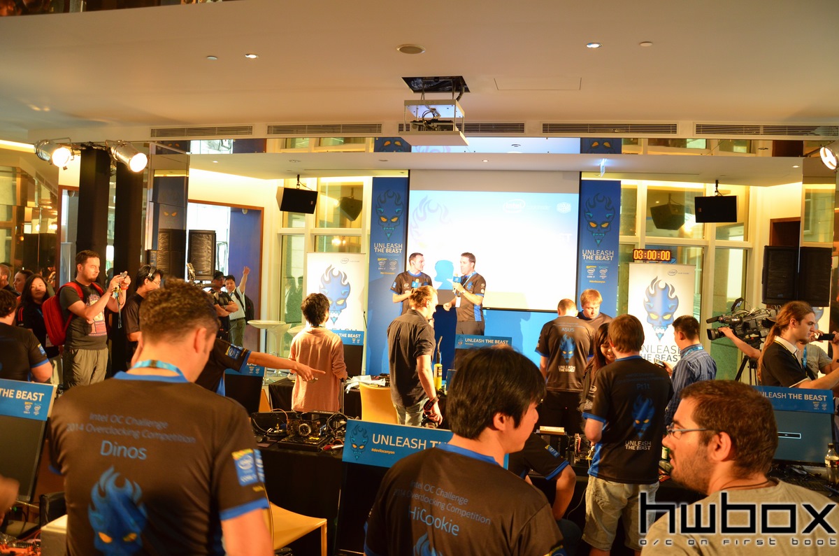 HWBOX @ Computex 2014: Intel Overclocking Event