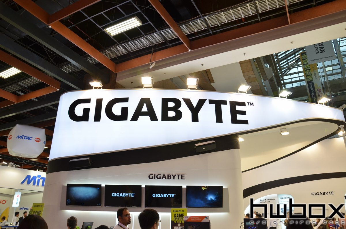 HWBOX @ Computex 2014: Gigabyte Booth