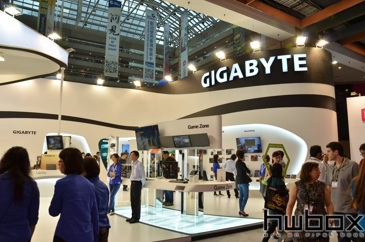 HWBOX @ Computex 2014: Gigabyte Booth