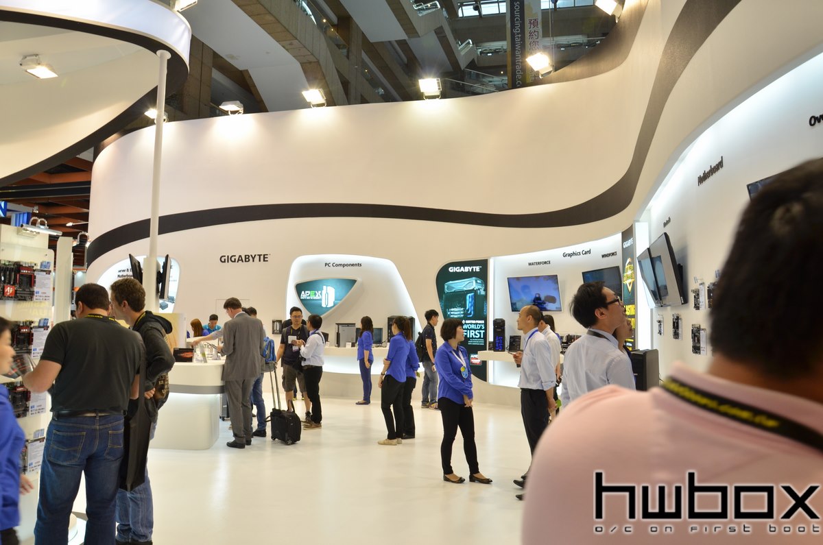 HWBOX @ Computex 2014: Gigabyte Booth