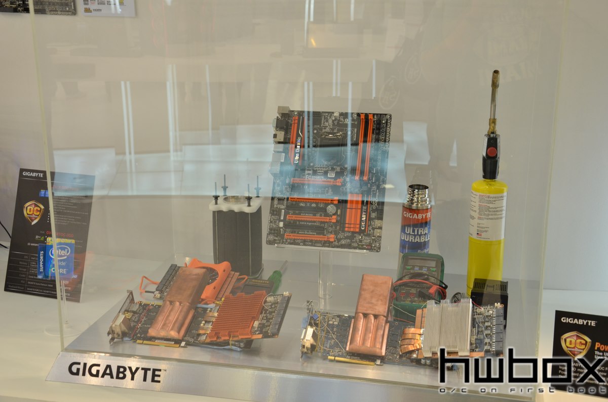 HWBOX @ Computex 2014: Gigabyte Booth