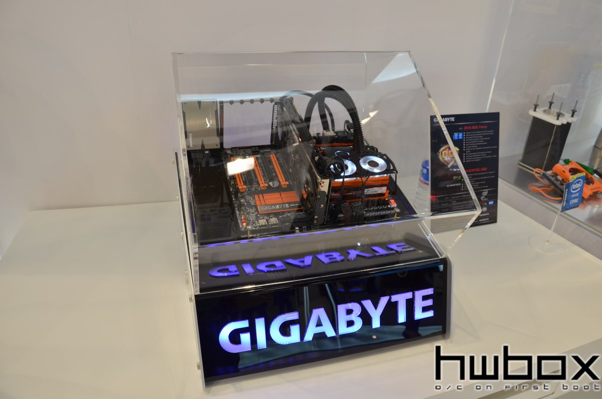 HWBOX @ Computex 2014: Gigabyte Booth