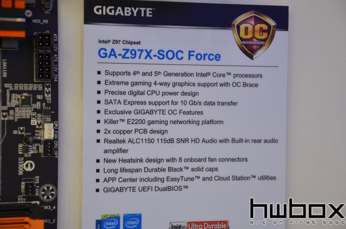 HWBOX @ Computex 2014: Gigabyte Booth