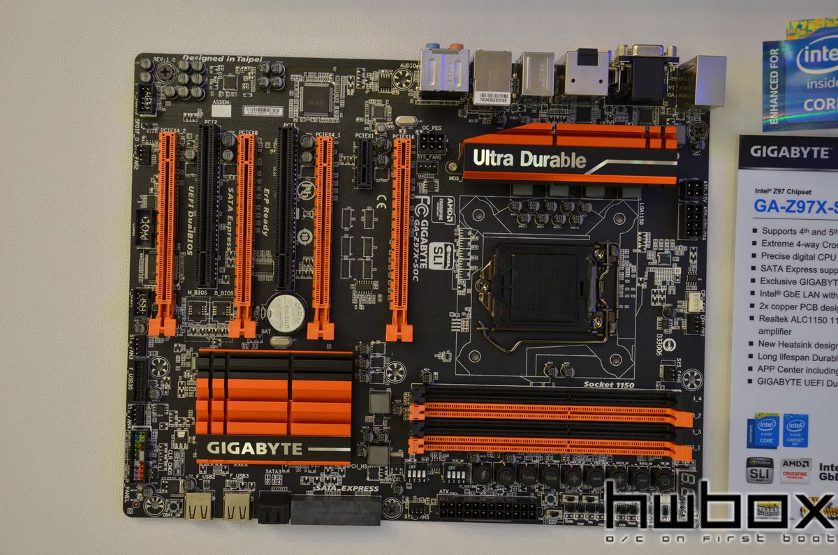 HWBOX @ Computex 2014: Gigabyte Booth