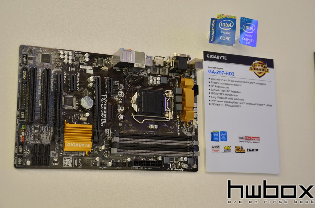 HWBOX @ Computex 2014: Gigabyte Booth