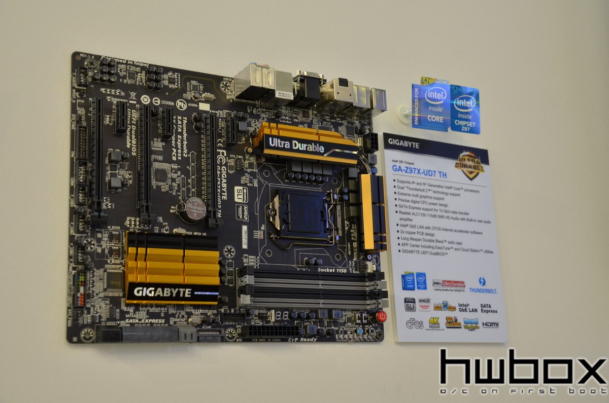 HWBOX @ Computex 2014: Gigabyte Booth