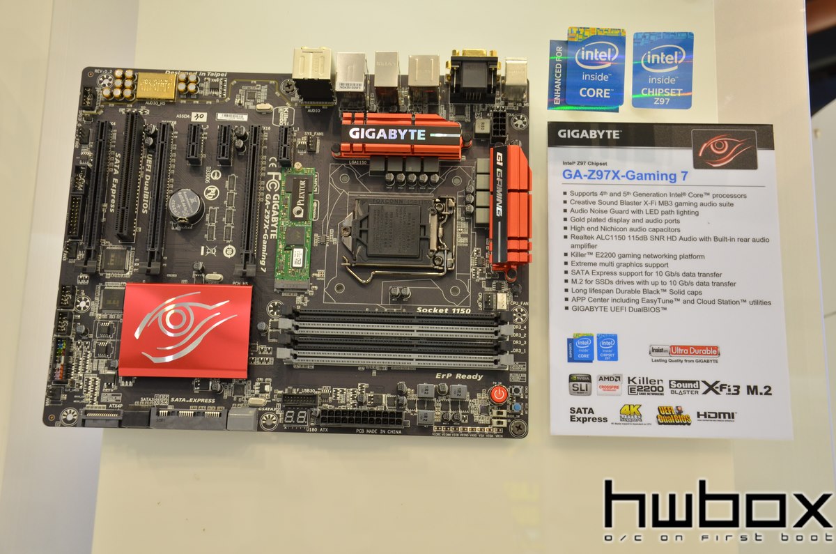 HWBOX @ Computex 2014: Gigabyte Booth