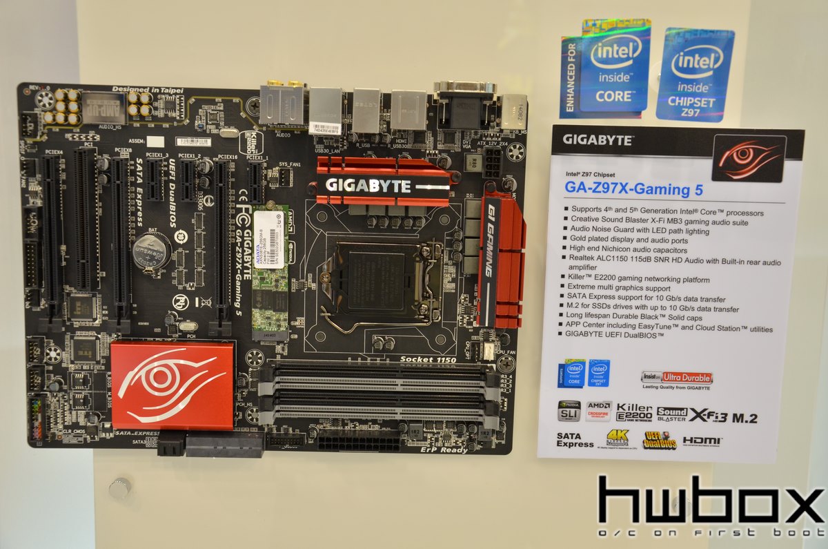 HWBOX @ Computex 2014: Gigabyte Booth