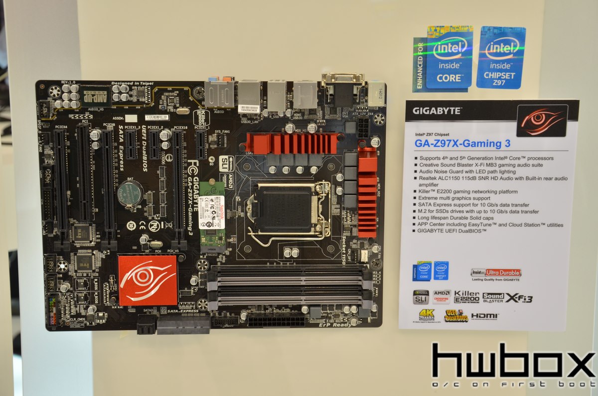 HWBOX @ Computex 2014: Gigabyte Booth