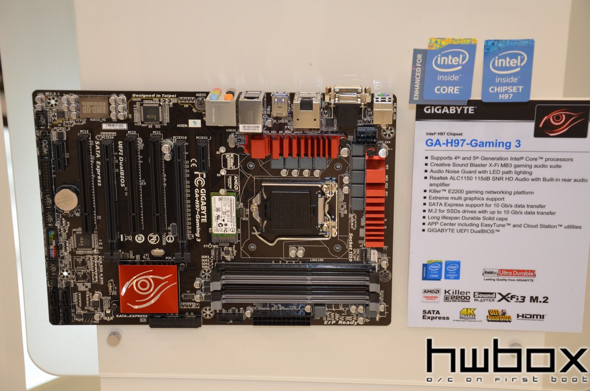 HWBOX @ Computex 2014: Gigabyte Booth