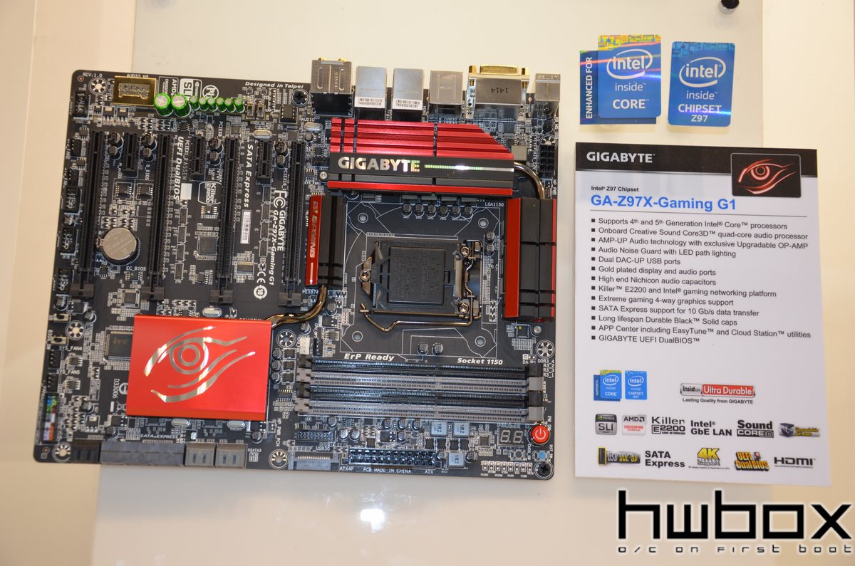 HWBOX @ Computex 2014: Gigabyte Booth