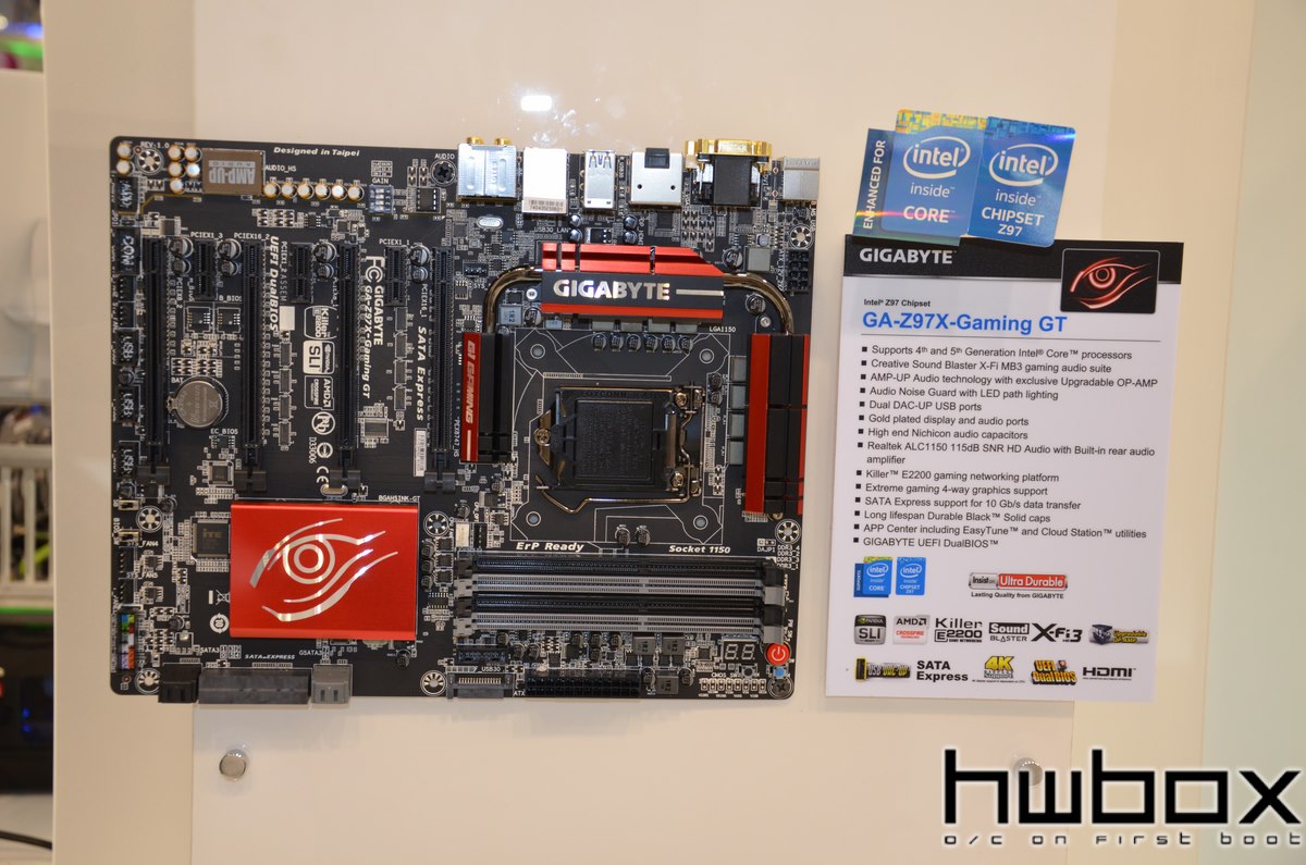 HWBOX @ Computex 2014: Gigabyte Booth