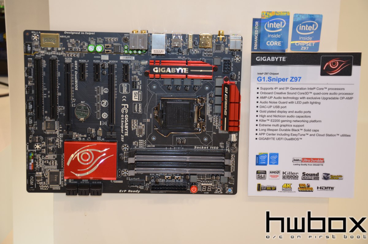 HWBOX @ Computex 2014: Gigabyte Booth