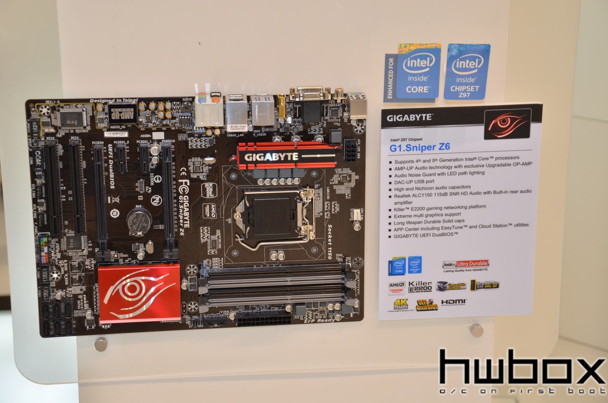 HWBOX @ Computex 2014: Gigabyte Booth