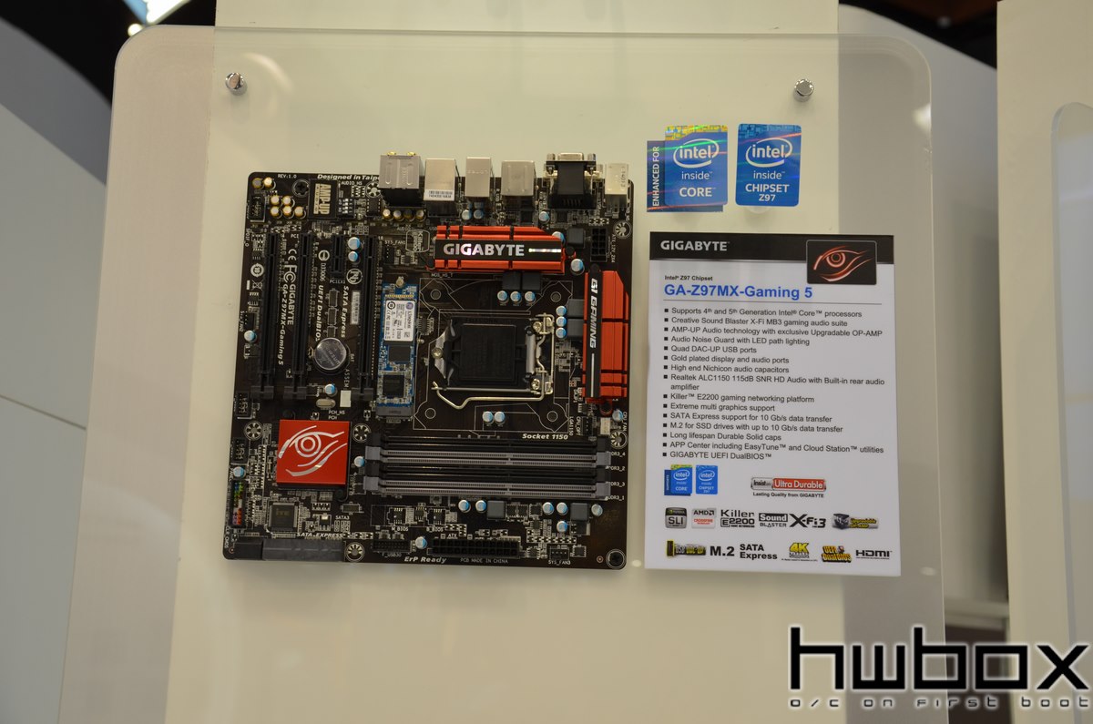 HWBOX @ Computex 2014: Gigabyte Booth