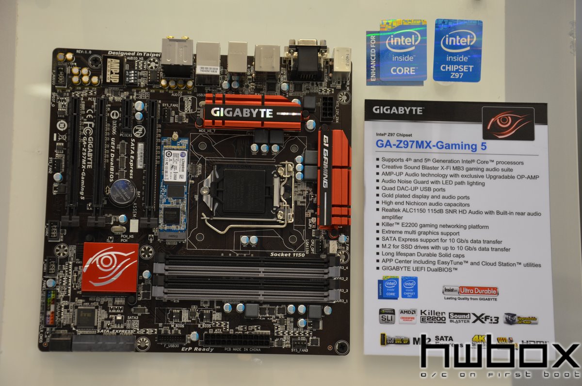 HWBOX @ Computex 2014: Gigabyte Booth